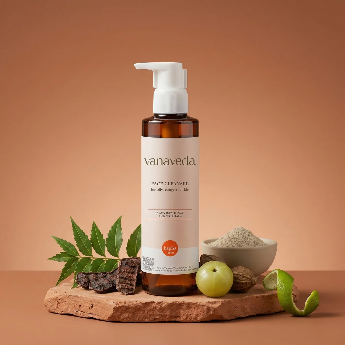 Face Cleanser Kapha original imagery from Vanaveda